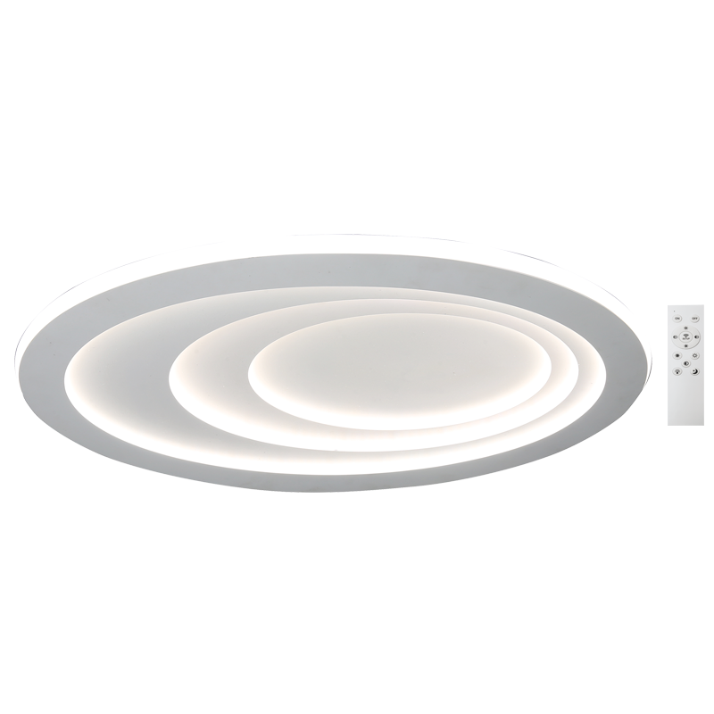 Metal and Plastic Ceiling Fitting with Remote Control (CF194 LED)