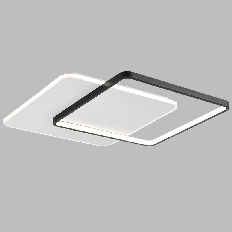 Metal and Acrylic LED Ceiling Fitting, IP20 (CF275 BK/WH)