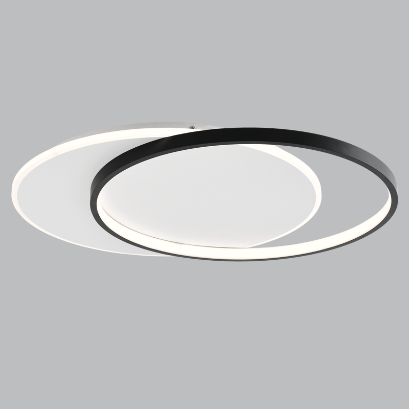 Metal and Acrylic LED Ceiling Fitting, IP20 (CF274 BK/WH)