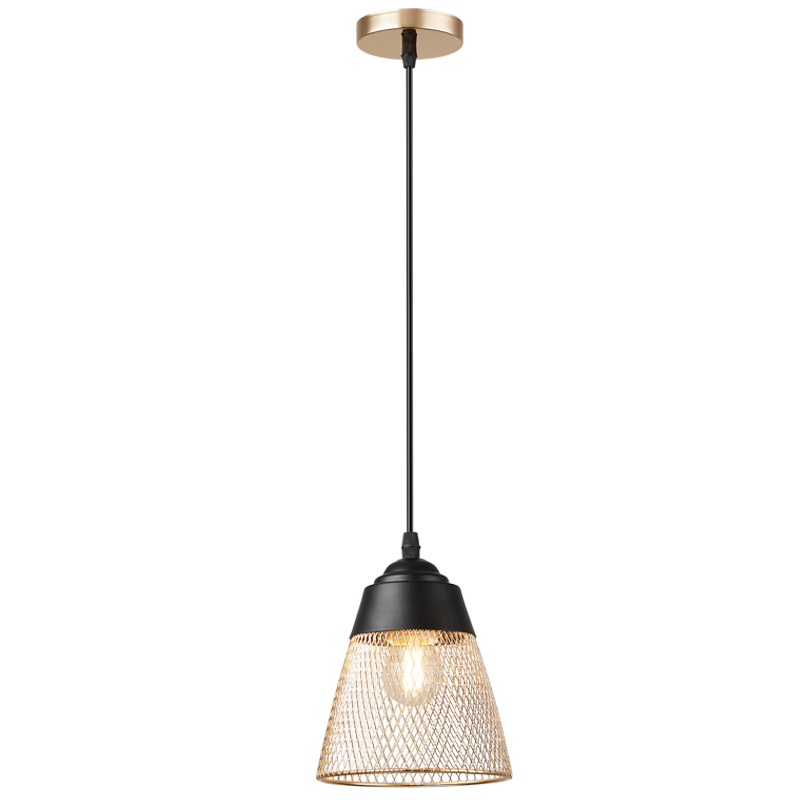 Metal Pendant (PEN863 BK/GOLD)