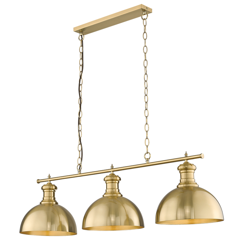 3 x 40W ES ( Not Included ) (PEN853/3 GOLD)