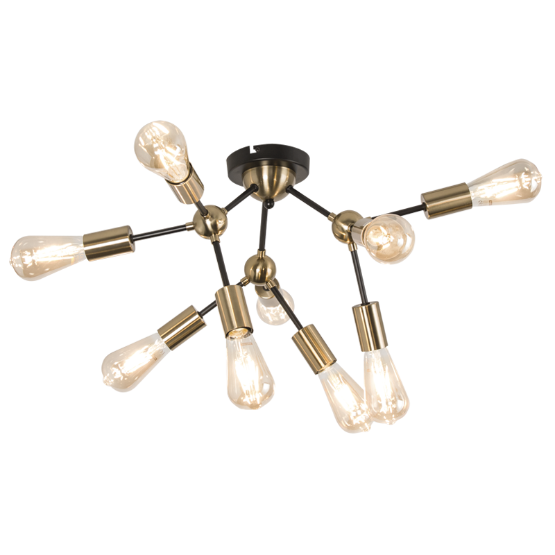 Metal Ceiling Fitting (CF434/9 BRASS)