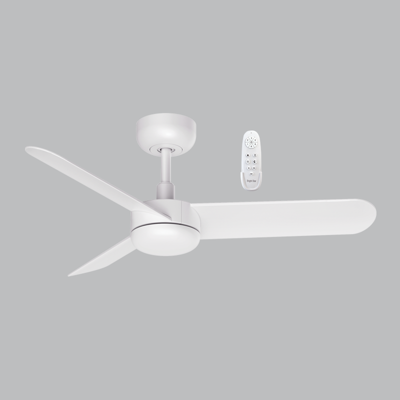 Metal Fan with 3 ABS Blades, 35” (89cm), No Light (FCF088 WHITE)