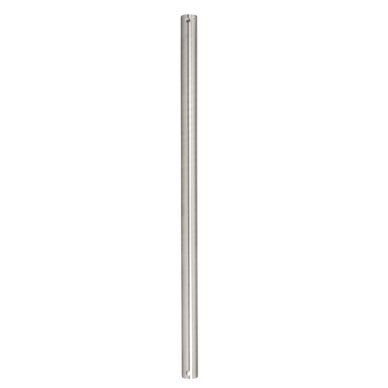 Satin Chrome Extension Rod for Ceiling Fans (PART642, PART645 SATIN)