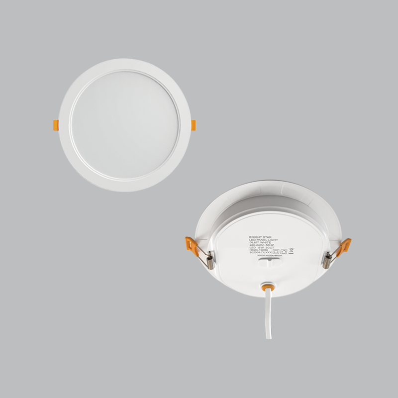 LED Panel Light with Colour Changing Switch on the back of the Downlight, IP54 (DL617 WHITE)