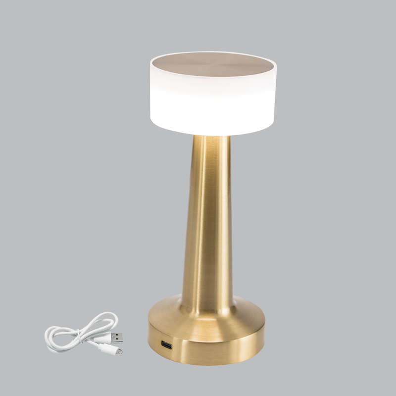 Rechargeable Metal Table Lamp, IP20 (TL666 ANTIQUE)