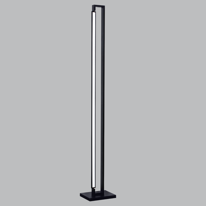 Metal and Acrylic LED Standing Lamp with Moveable LED Arm (SL421 BLACK)
