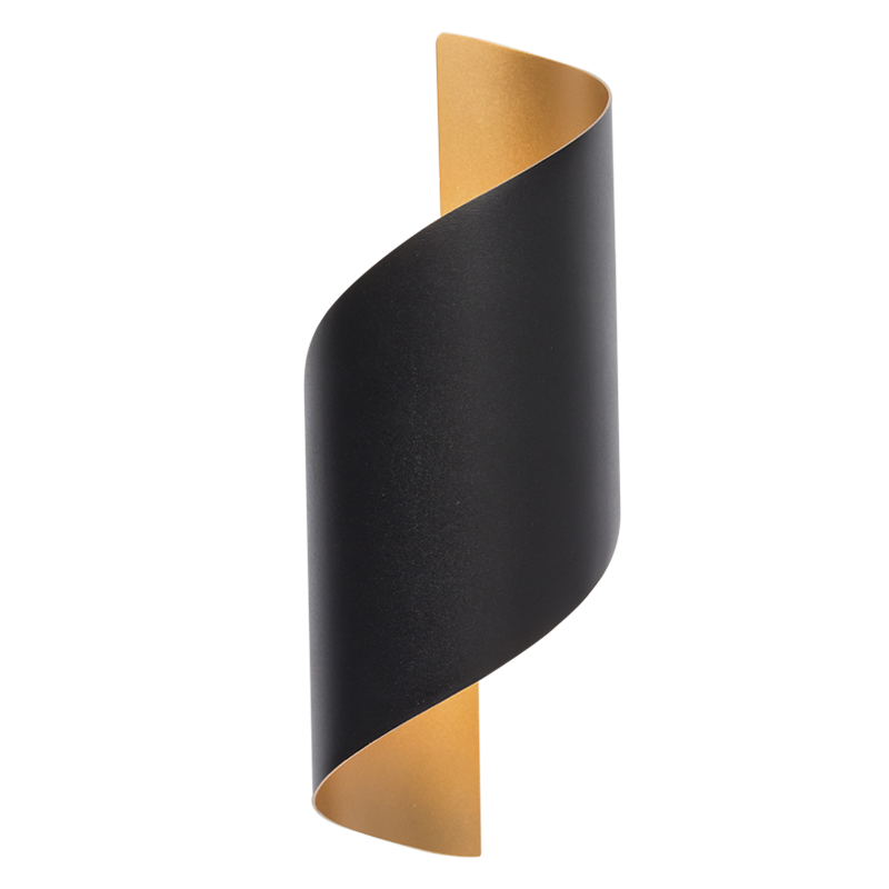 Die Cast Aluminium, Up and Down Facing, IP54 (L565 BLACK/GOLD)