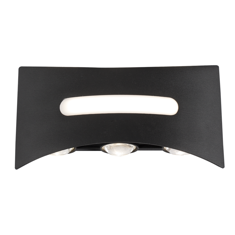 Die Cast Aluminium, Up and Down Facing, IP54 (L563 BLACK)