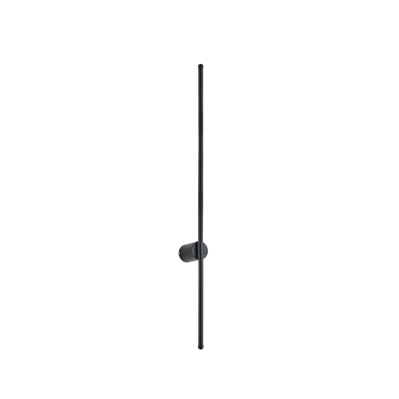 Aluminium and PMMA Linear Wall Light, IP54 (L551 BLACK)