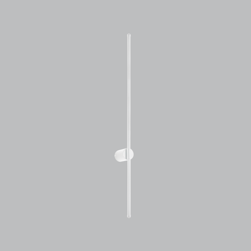 Aluminium and PMMA Linear Wall Light (L552 WHITE)