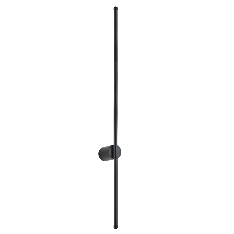 Aluminium and PMMA Linear Wall Light (L553 BLACK)