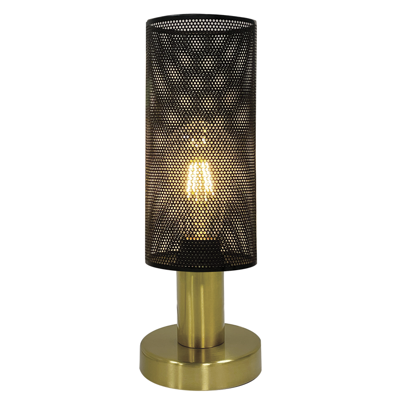 Metal Table Lamp (TL704 BK/GD)