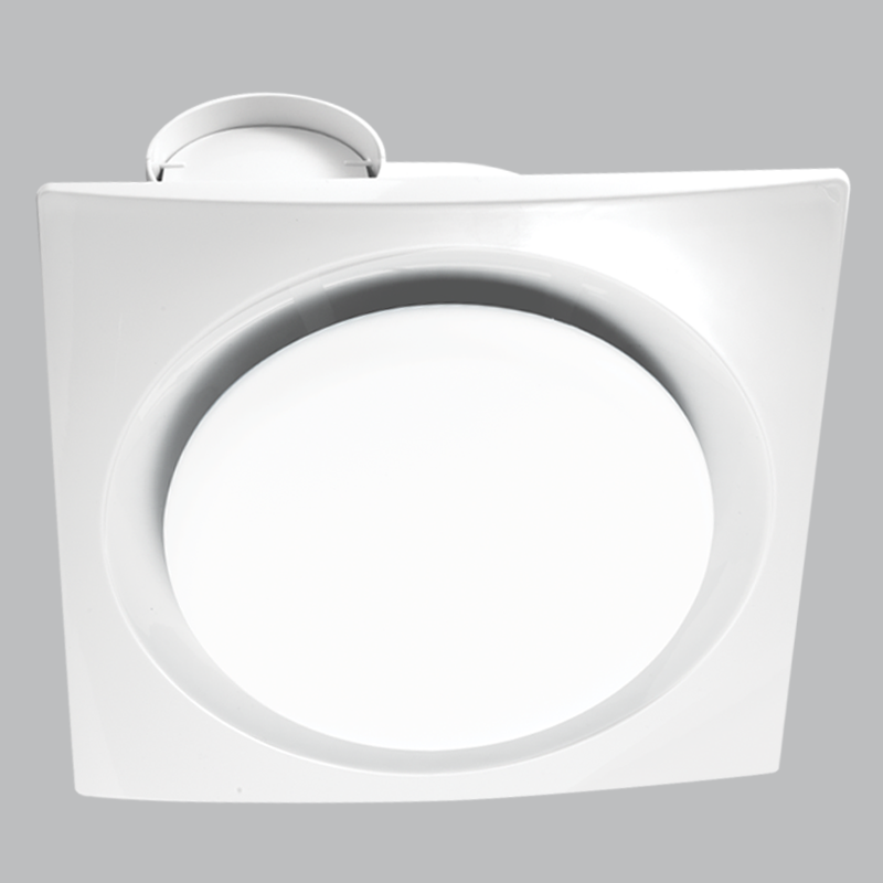 8” ( 200mm ) Bathroom Extractor Fan with Light (FAN EXT 07)