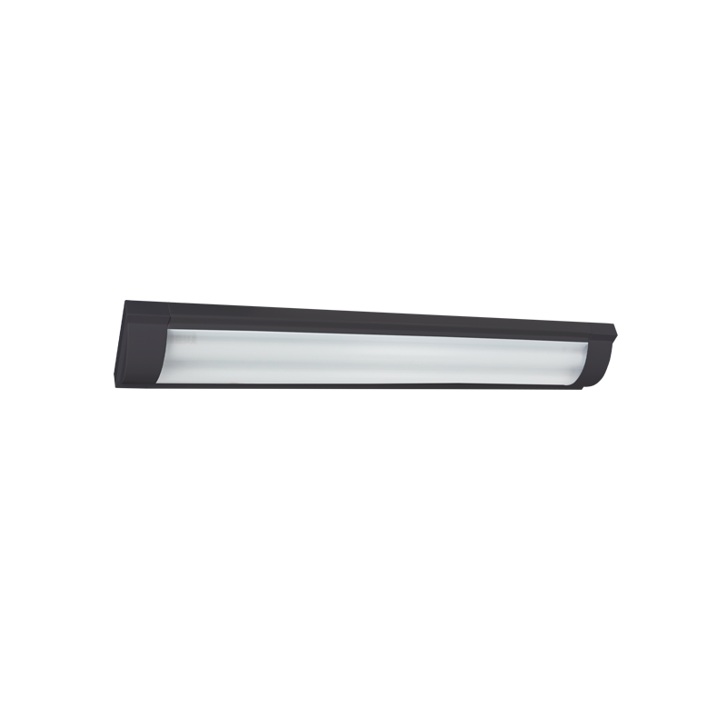LED, Flush Mount, Slim Line, Metal with Plastic Cover (FTL018 BLACK)