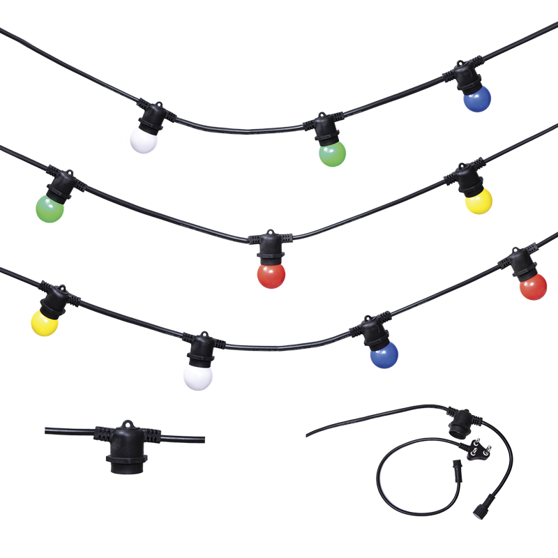 Outdoor String Lights, IP44 (WSC012 MULTICOLOUR)