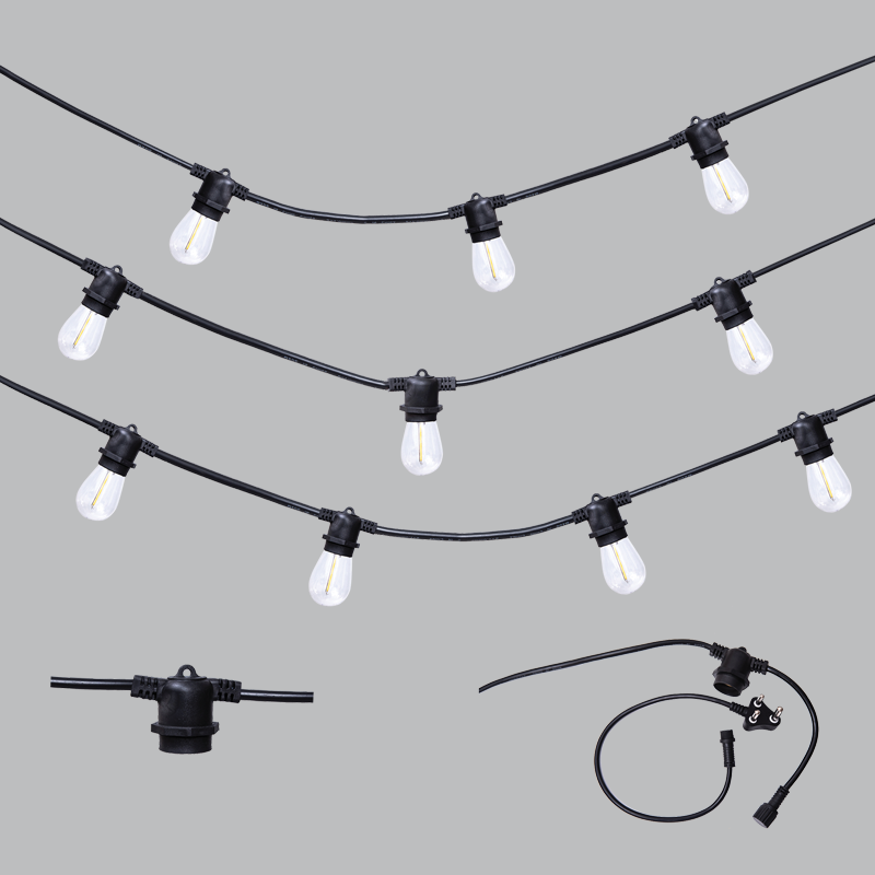 Outdoor String Lights, IP44 (WSC011 CLEAR)