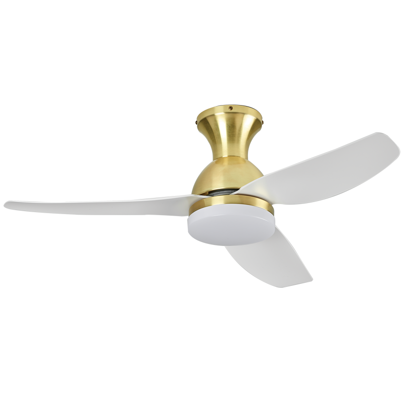 Antique Brass with White ABS Blades (FCF101 BRASS)