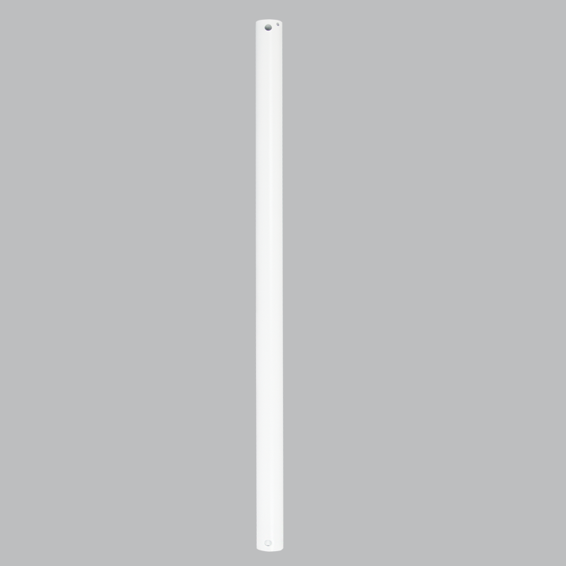 White Metal Extension Rod for Retractable Ceiling Fans (PART661)