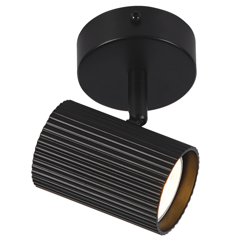 Matt Black Spotlight (S416/1 BLACK)