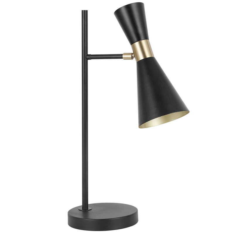 Metal Table Lamp with Moveable Head (TL842 BLACK)
