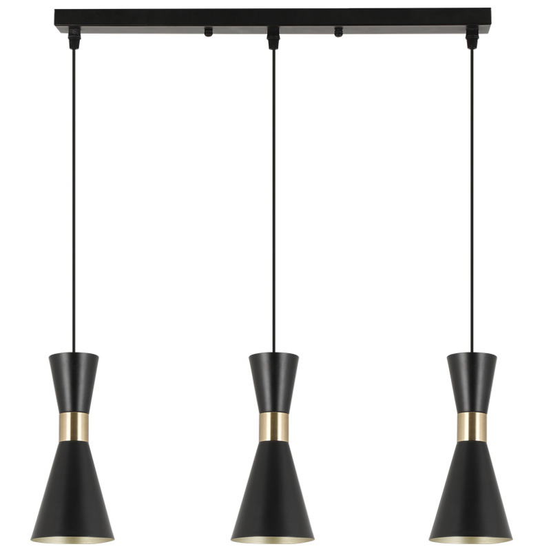 Metal Pendant (PEN941/3 BLACK)