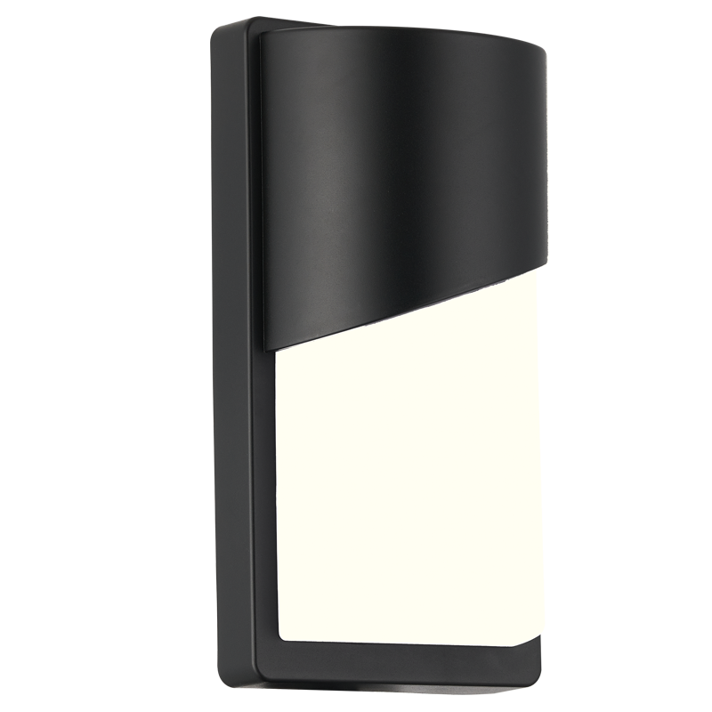 LED, Plastic Base with Opal PC Cover, IP65 (L589 BLACK)