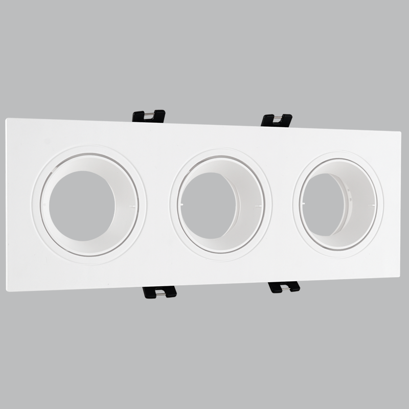 Polycarbonate Down Light, Straight (DL148/3 WHITE)