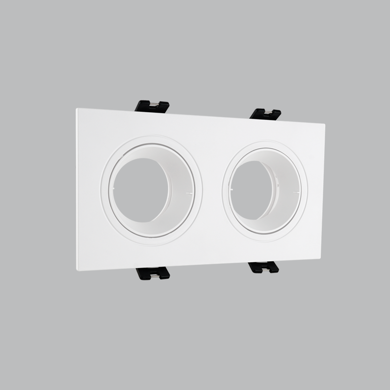 Polycarbonate Down Light, Straight (DL147/2 WHITE)