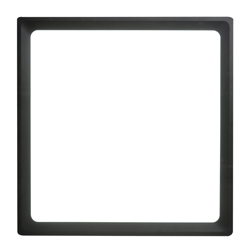 Square LED ABS Ceiling Fitting. IP20 (CF604 BLACK)