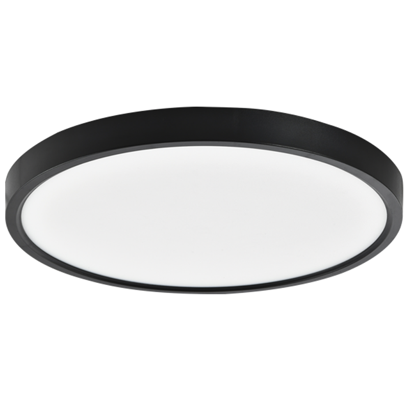 LED ABS Ceiling Fitting. IP20 (CF602 BLACK)