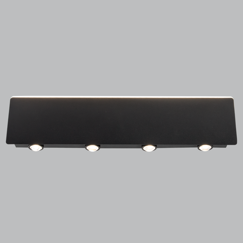 Metal and PMMA Wall Bracket, IP20 (WB495 BK CCT)