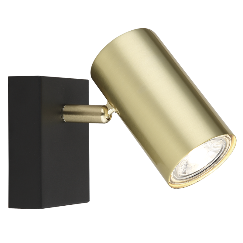 Metal Spotlight (S418/1 BK/GD)