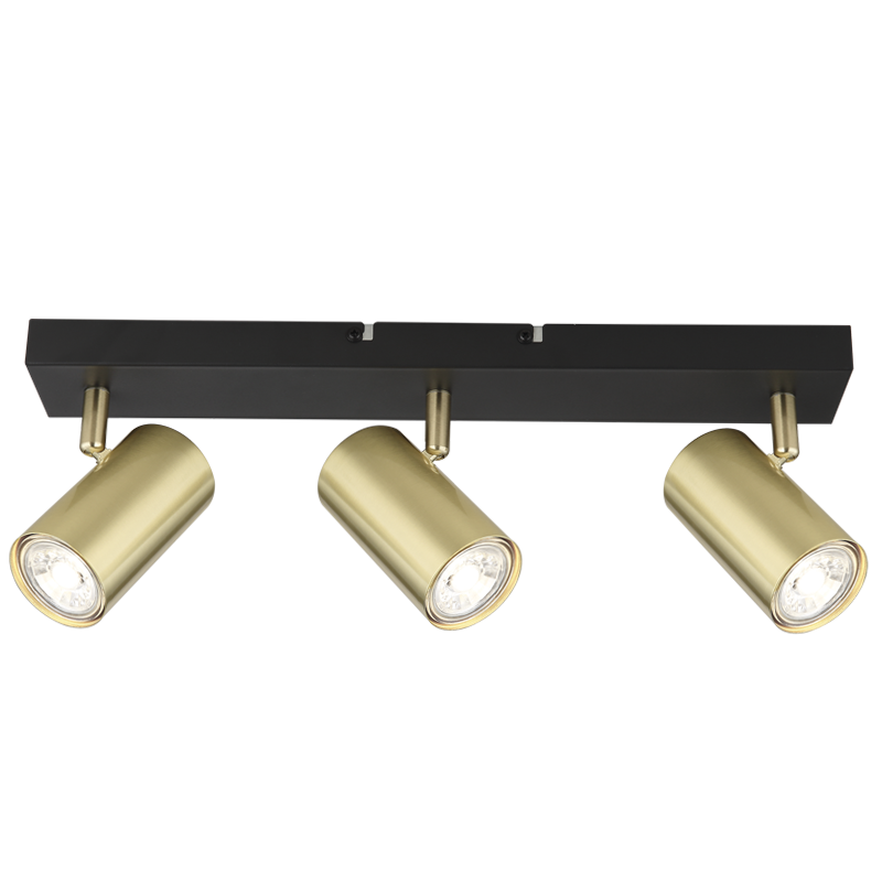 Metal Spotlight (S418/3 BK/GD)