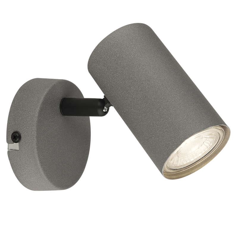 Metal Spotlight (S419/1 SANDY GREY)