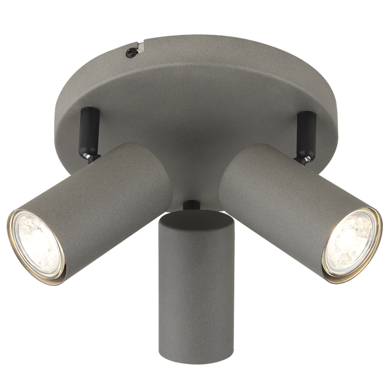 Metal Spotlight (S419/3 SANDY GREY)