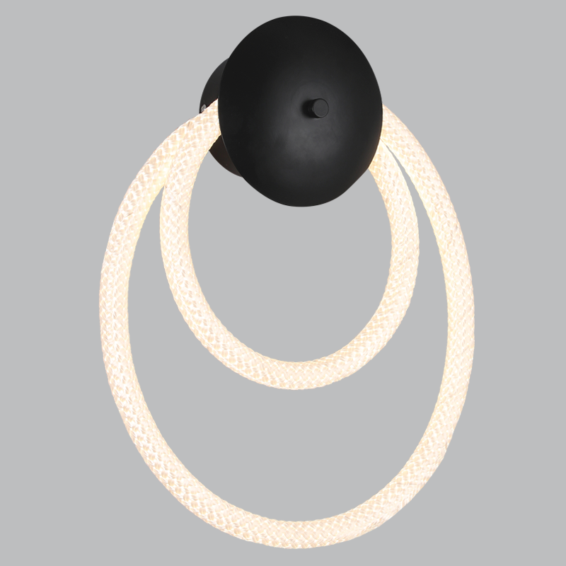 Metal Wall Bracket with Flexible Woven Tubing (WB376 LED)