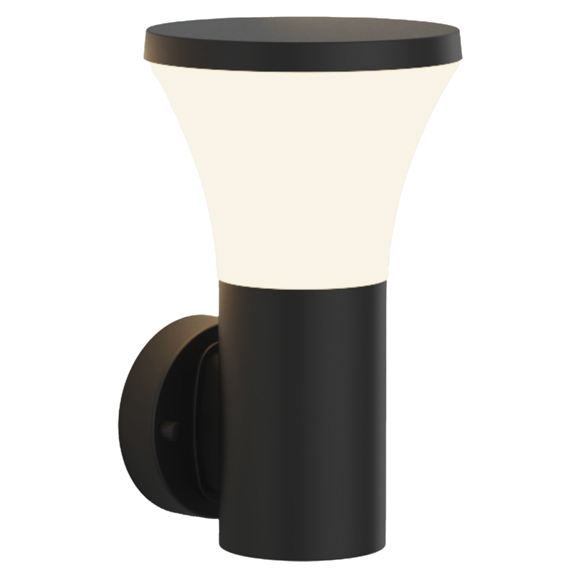 Plastic Wall Light (L629 BLACK)