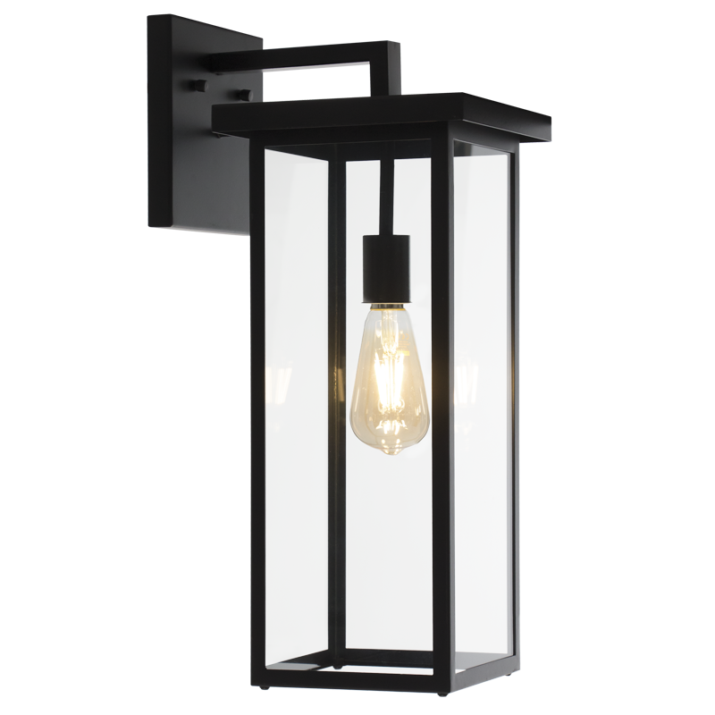 Metal with Clear Glass (L625 BLACK)