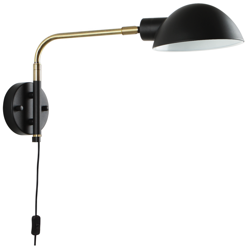 Metal Wall Bracket (WB369 BK/GD)