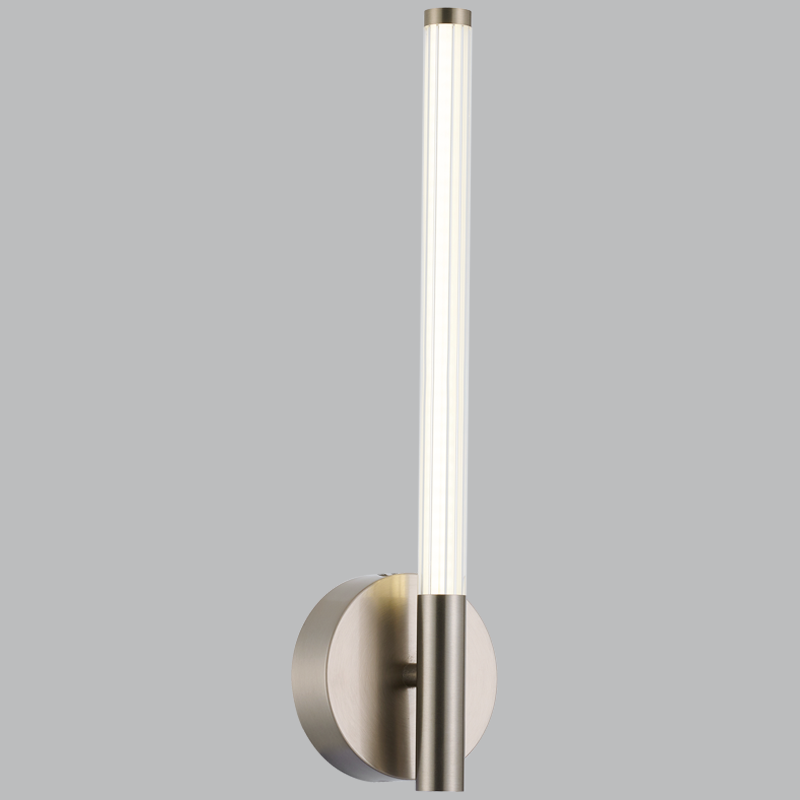 Satin Chrome LED Wall Light (WB223/1 SATIN)