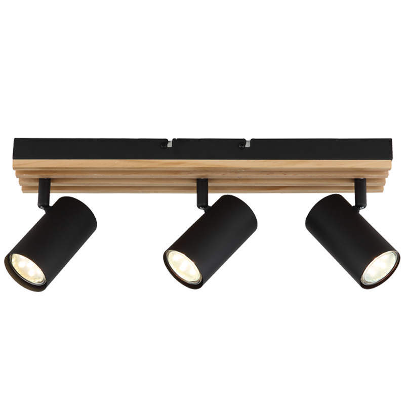 Metal Spotlight (S423/3 WOOD)