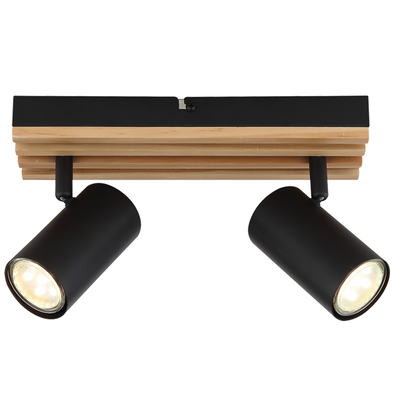 Metal Spotlight (S423/2 WOOD)