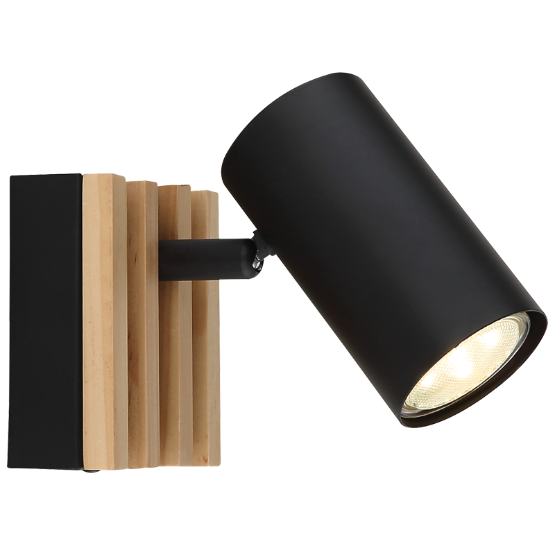 Metal Spotlight (S423/1 WOOD)