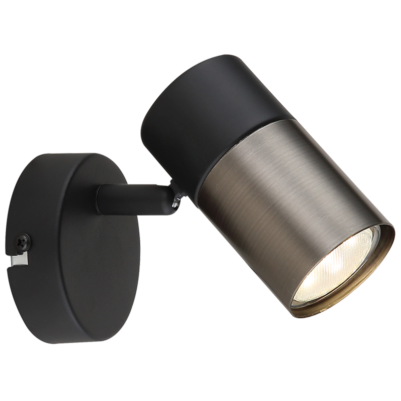 Metal Spotlight (S422/1 BLACK)