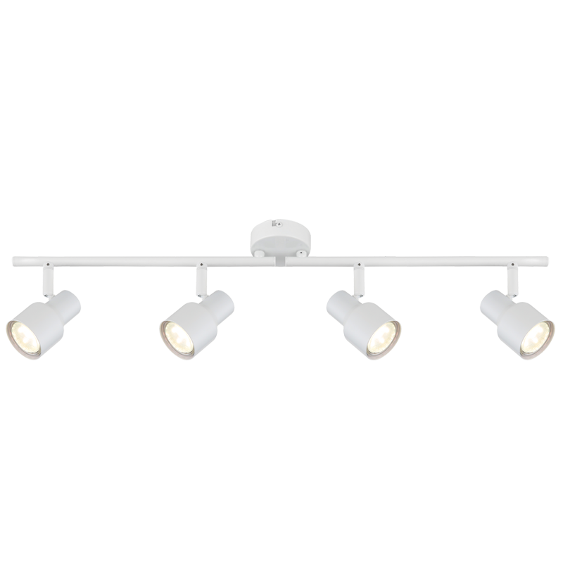 Metal Spotlight with Moveable Arms (S421/4 WHITE)