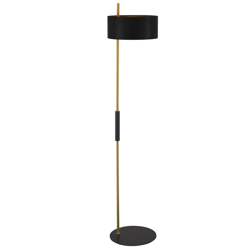 Metal Standing Lamp (SL442 BK/GD)