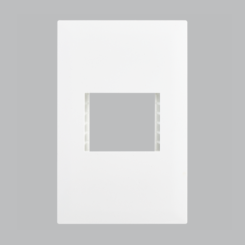 1.5 Module Cover Plate – 4 X 2 (ECP102 WHITE)