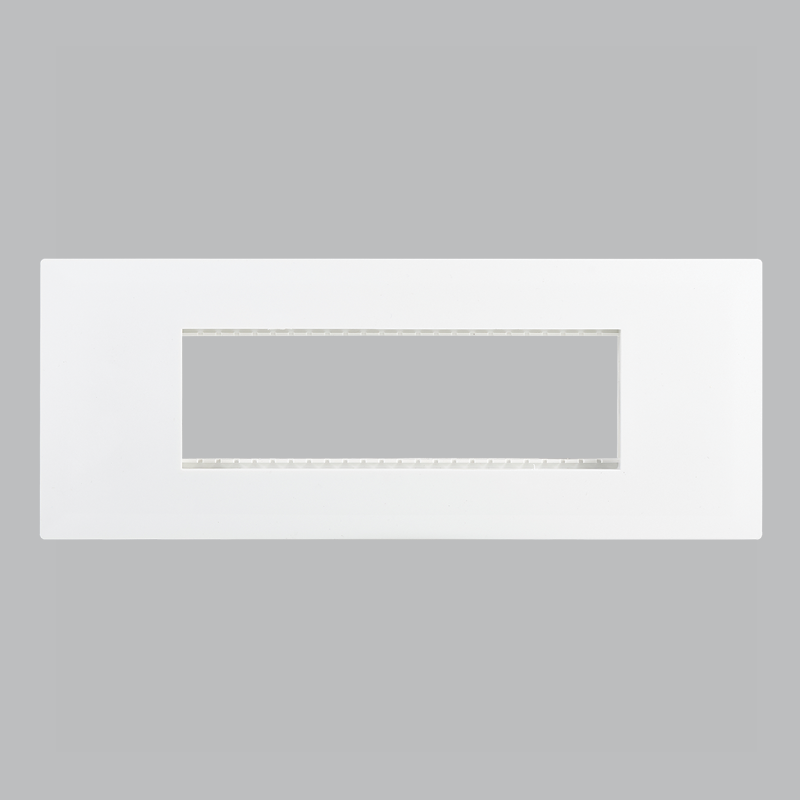 6 Module Cover Plate (ECP128 WHITE)