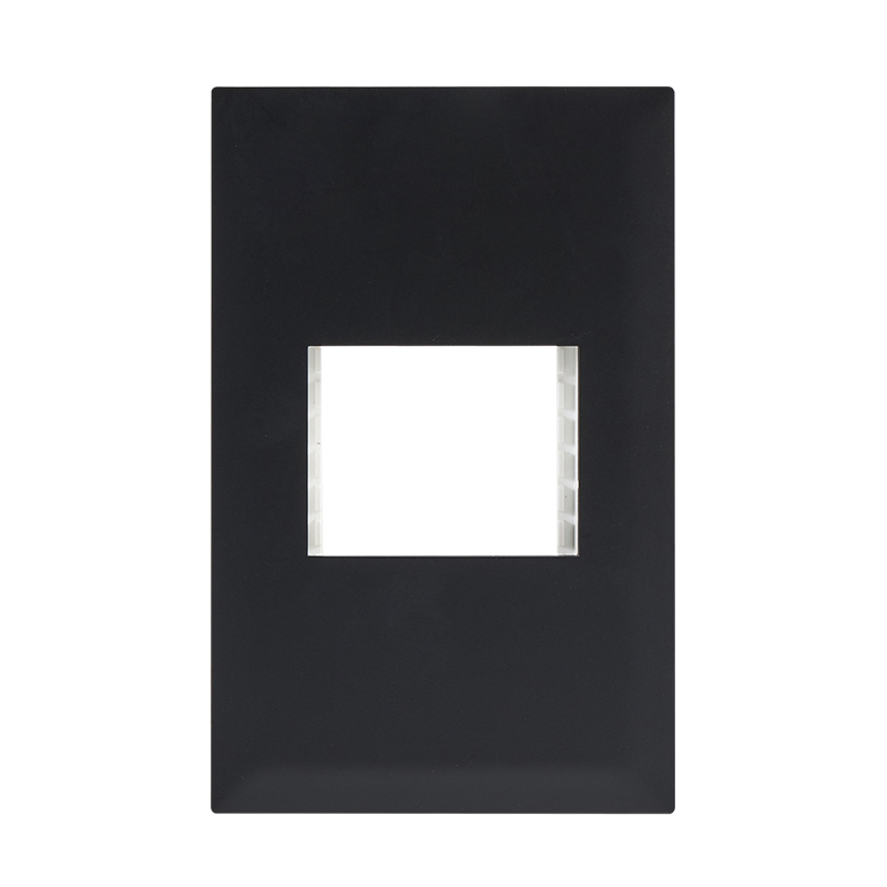 1.5 Module Cover Plate – 4 X 2 (ECP152 BLACK)